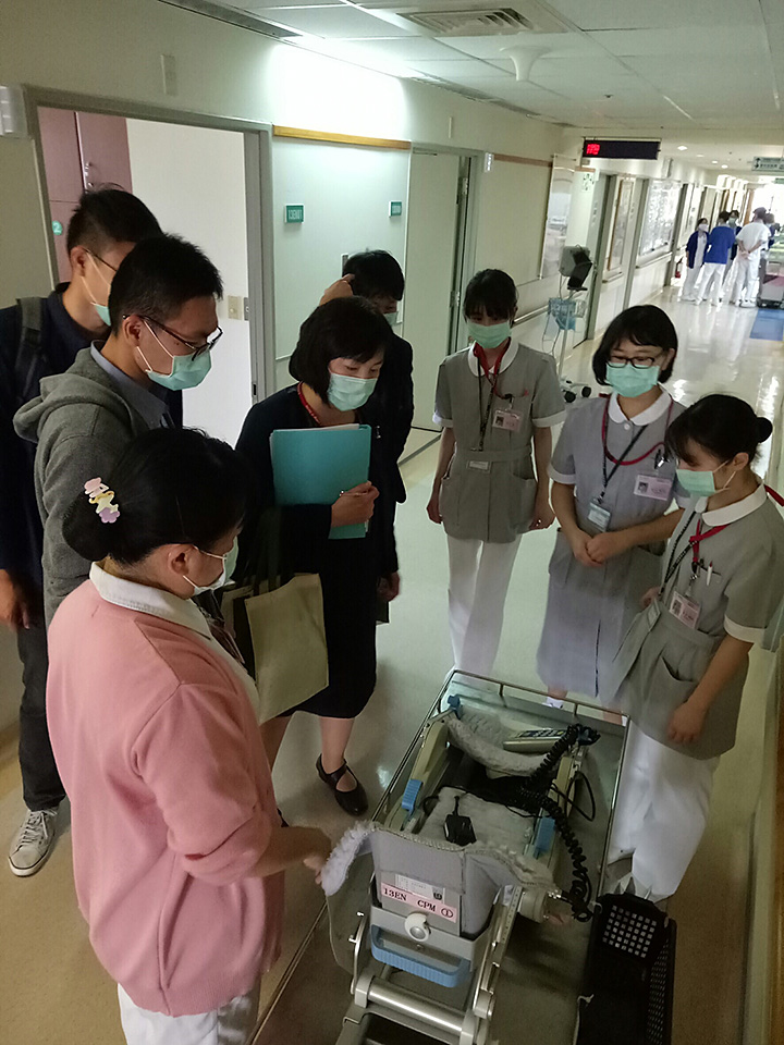 Hospital tour at Kaohsiung Medical University hospital